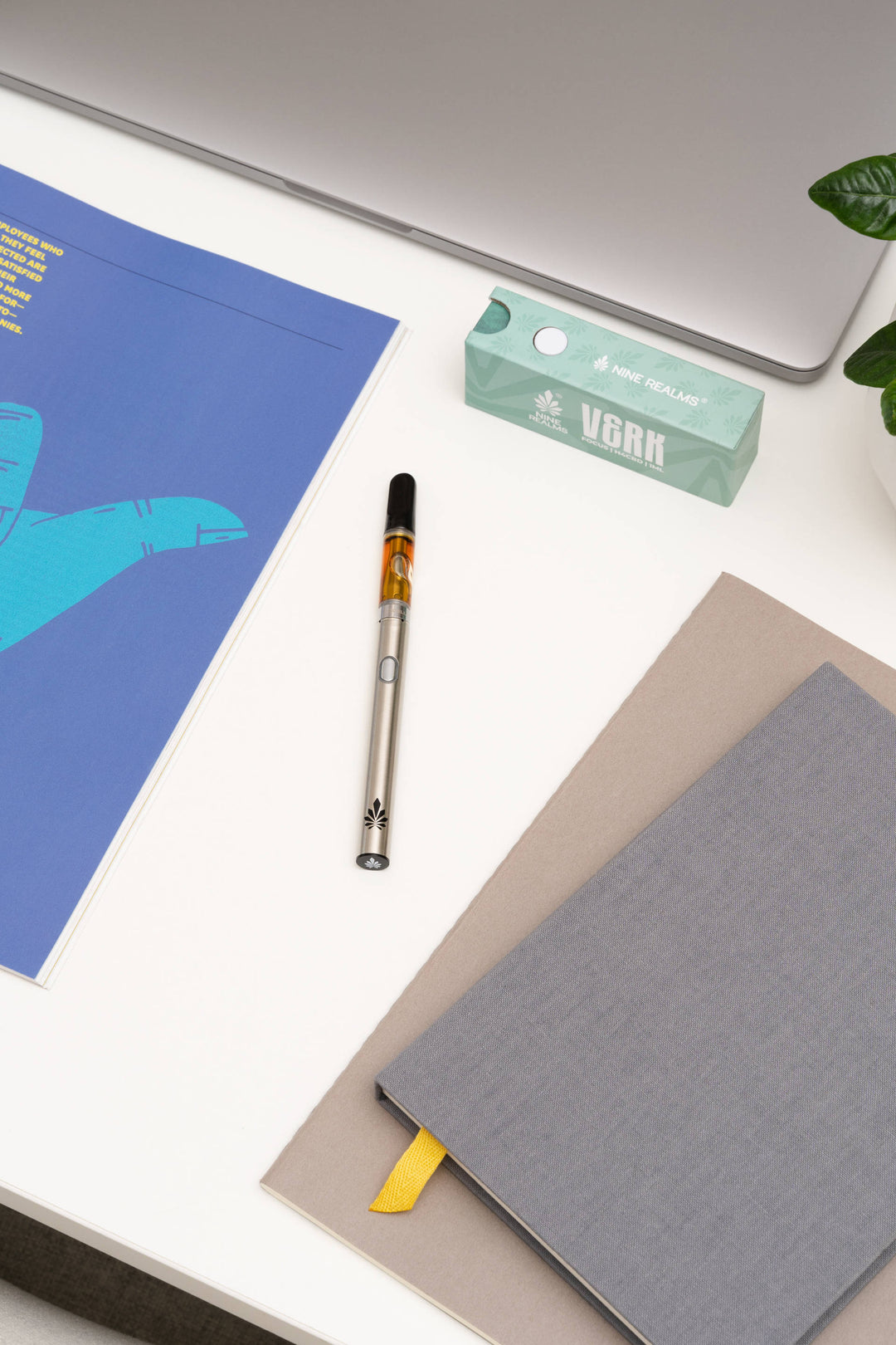 Nine Realms VERK Cartridge on table