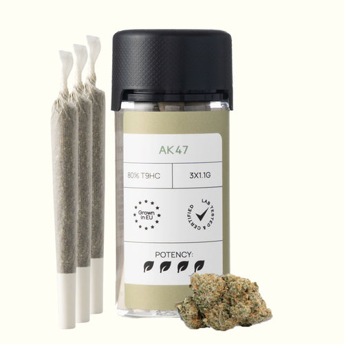 Nine Realms Pro Prerolls AK47 3 pre-rolls