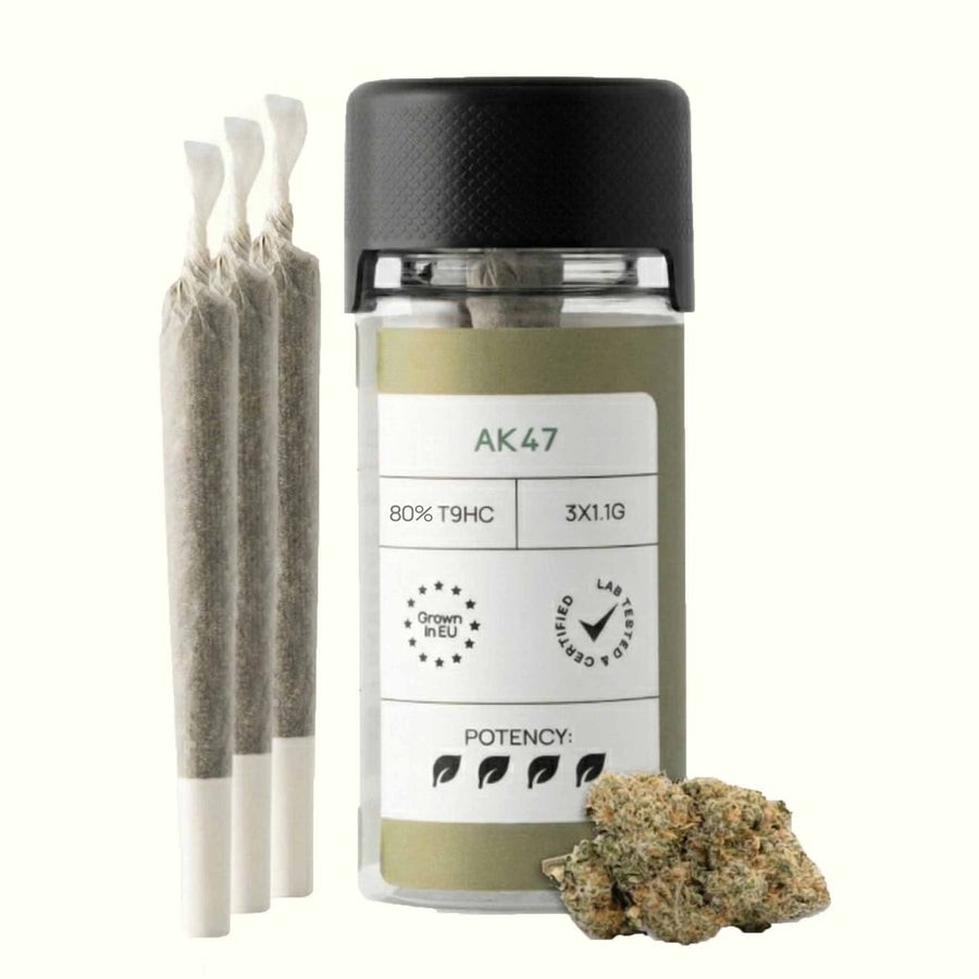 Nine Realms Pro Prerolls AK47 3 pre-rolls