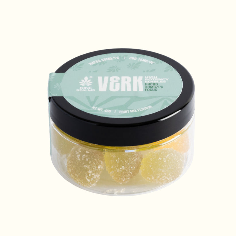 Nine Realms VERK Edibles H4CBD Gummies 30 mg